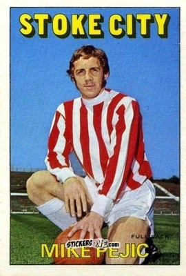 Sticker Mike Pejic - Footballers 1972-1973
 n. 77 - A&BC