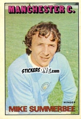 Sticker Mike Summerbee - Footballers 1972-1973
 - A&BC