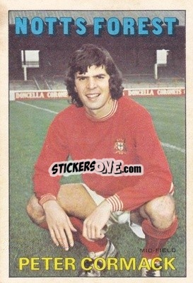 Figurina Peter Cormack - Footballers 1972-1973
 - A&BC