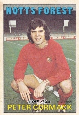 Sticker Peter Cormack - Footballers 1972-1973
 n. 40 - A&BC