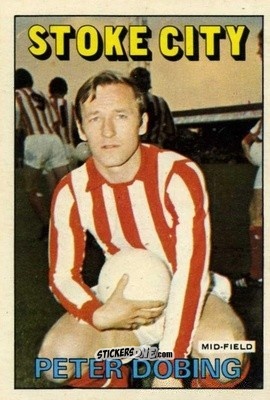 Sticker Peter Dobing - Footballers 1972-1973
 n. 171 - A&BC