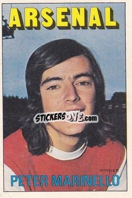 Sticker Peter Marinello - Footballers 1972-1973
 - A&BC