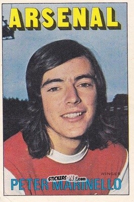 Cromo Peter Marinello - Footballers 1972-1973
 - A&BC