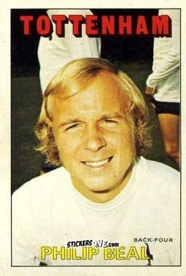Sticker Phil Beal - Footballers 1972-1973
 n. 50 - A&BC