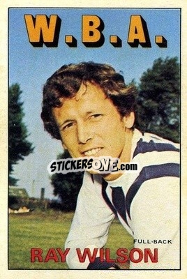Sticker Ray Wilson - Footballers 1972-1973
 n. 76 - A&BC