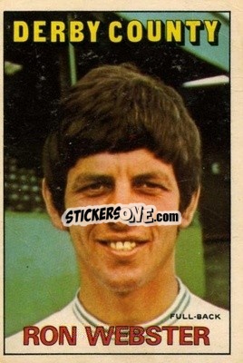 Sticker Ron Webster - Footballers 1972-1973
 - A&BC