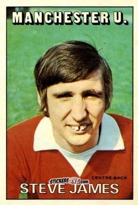Sticker Steve James - Footballers 1972-1973
 n. 131 - A&BC