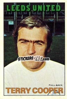 Sticker Terry Cooper - Footballers 1972-1973
 - A&BC
