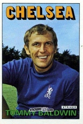 Sticker Tommy Baldwin - Footballers 1972-1973
 n. 15 - A&BC