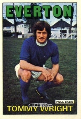 Sticker Tommy Wright - Footballers 1972-1973
 n. 185 - A&BC