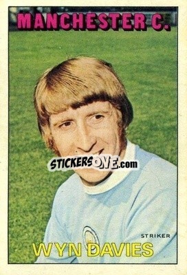 Sticker Wyn Davies - Footballers 1972-1973
 - A&BC
