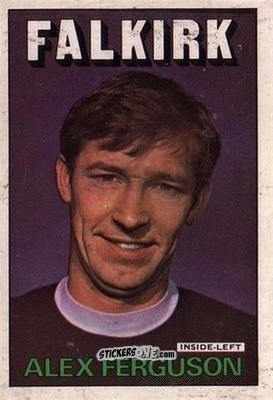 Sticker Alex Ferguson - Scottish Footballers 1972-1973
 n. 75 - A&BC