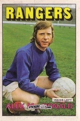 Cromo Alex MacDonald - Scottish Footballers 1972-1973
 - A&BC