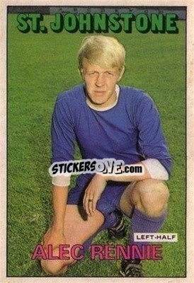 Sticker Alex Rennie - Scottish Footballers 1972-1973
 - A&BC