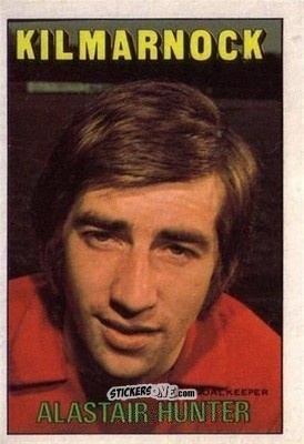 Sticker Alistair Hunter - Scottish Footballers 1972-1973
 n. 21 - A&BC