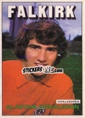 Sticker Ally Donaldson - Scottish Footballers 1972-1973
 - A&BC