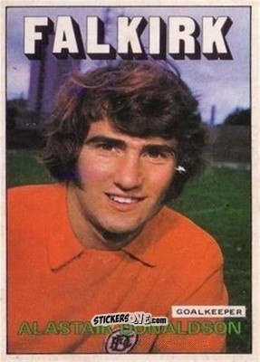 Sticker Ally Donaldson - Scottish Footballers 1972-1973
 n. 142 - A&BC