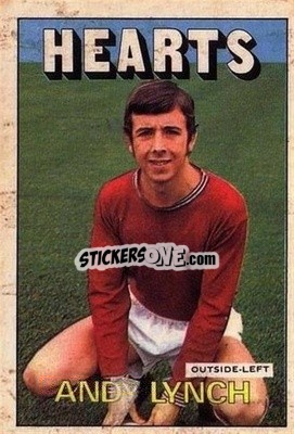 Sticker Andy Lynch - Scottish Footballers 1972-1973
 - A&BC