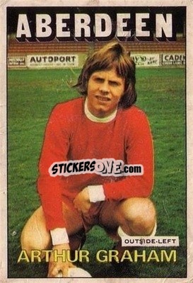 Sticker Arthur Graham - Scottish Footballers 1972-1973
 - A&BC