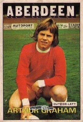Sticker Arthur Graham - Scottish Footballers 1972-1973
 n. 90 - A&BC