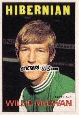 Sticker Billy McEwan - Scottish Footballers 1972-1973
 - A&BC
