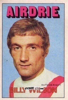 Sticker Billy Wilson - Scottish Footballers 1972-1973
 n. 177 - A&BC