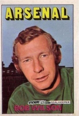 Sticker Bob Wilson - Scottish Footballers 1972-1973
 n. 12a - A&BC