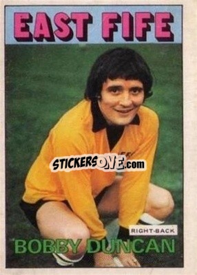 Sticker Bobby Duncan - Scottish Footballers 1972-1973
 - A&BC