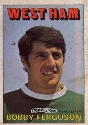 Cromo Bobby Ferguson - Scottish Footballers 1972-1973
 n. 52 - A&BC