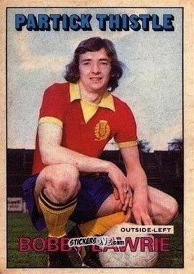 Sticker Bobby Lawrie - Scottish Footballers 1972-1973
 n. 137 - A&BC
