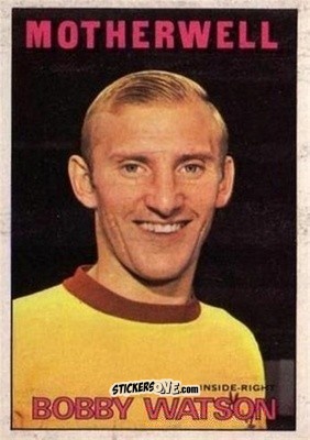 Sticker Bobby Watson - Scottish Footballers 1972-1973
 n. 59 - A&BC
