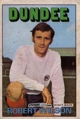 Sticker Bobby Wilson - Scottish Footballers 1972-1973
 n. 42 - A&BC