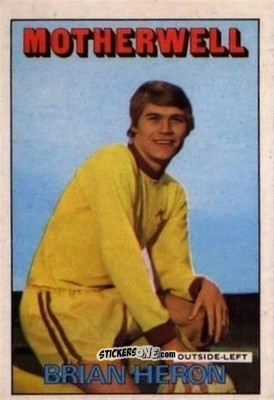 Sticker Brian Heron - Scottish Footballers 1972-1973
 n. 5 - A&BC