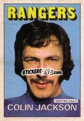 Sticker Colin Jackson - Scottish Footballers 1972-1973
 - A&BC