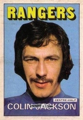 Sticker Colin Jackson - Scottish Footballers 1972-1973
 n. 114 - A&BC