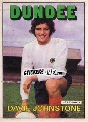 Sticker Dave Johnston - Scottish Footballers 1972-1973
 - A&BC