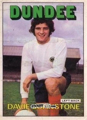 Sticker Dave Johnston - Scottish Footballers 1972-1973
 n. 161 - A&BC