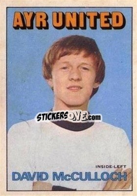 Cromo Dave McCulloch - Scottish Footballers 1972-1973
 - A&BC