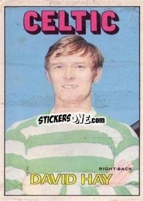 Sticker David Hay - Scottish Footballers 1972-1973
 - A&BC