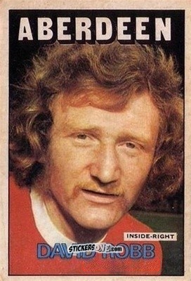 Sticker David Robb - Scottish Footballers 1972-1973
 - A&BC