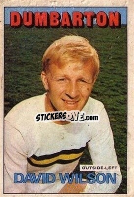 Sticker Davie Wilson - Scottish Footballers 1972-1973
 - A&BC