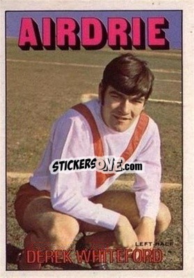Sticker Derek Whiteford - Scottish Footballers 1972-1973
 - A&BC