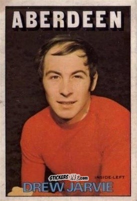 Sticker Drew Jarvie - Scottish Footballers 1972-1973
 n. 11 - A&BC