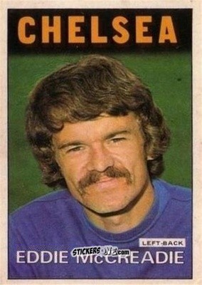 Sticker Eddie McCreadie - Scottish Footballers 1972-1973
 n. 96 - A&BC