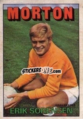 Sticker Eric Sorensen - Scottish Footballers 1972-1973
 n. 68 - A&BC