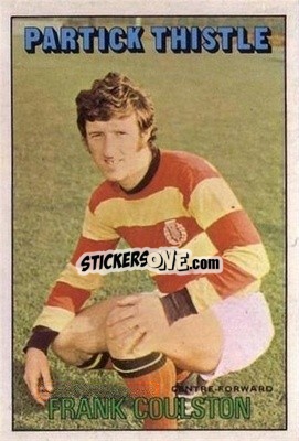 Sticker Frank Coulston - Scottish Footballers 1972-1973
 - A&BC