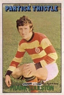 Sticker Frank Coulston - Scottish Footballers 1972-1973
 - A&BC