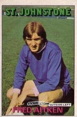 Sticker Fred Aitken - Scottish Footballers 1972-1973
 n. 9 - A&BC