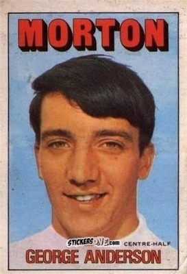 Sticker George Anderson - Scottish Footballers 1972-1973
 n. 14 - A&BC