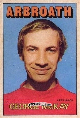 Sticker George McKay - Scottish Footballers 1972-1973
 n. 115 - A&BC